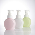 Empty Customized White Pink Plastic Hand Wash Soap Foam Cleanser Dispenser Pump Bottle 300Ml